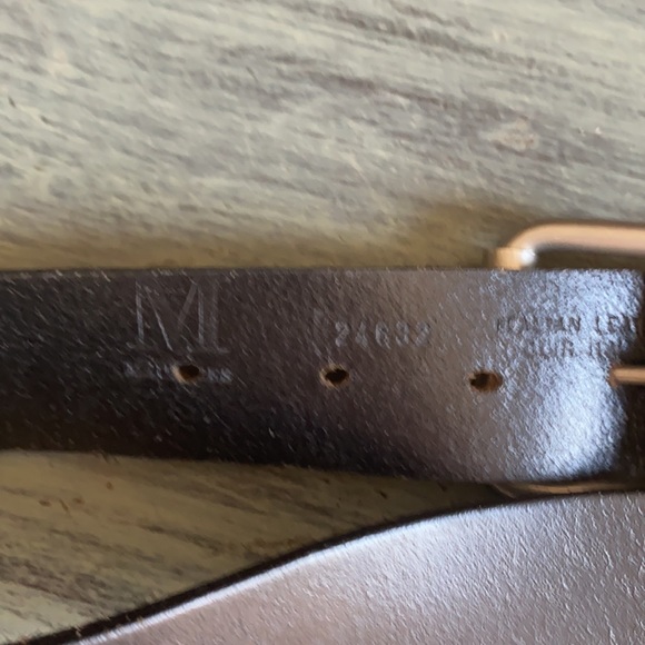 Maurices black leather belt - Picture 4 of 5